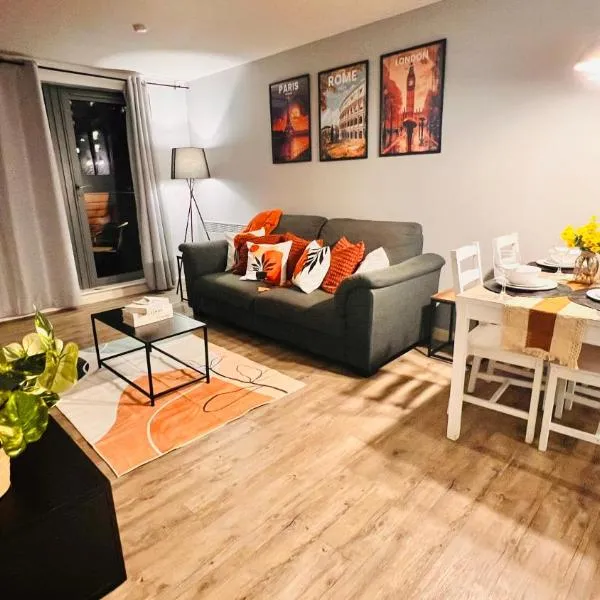 Entire 2BR City Centre Skyline apartment with parking, hotel v Birminghamu