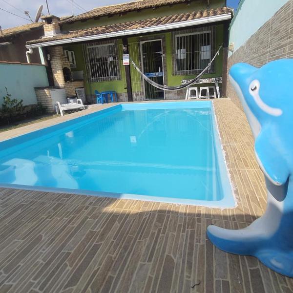 Meu Lugar de descanso à 250 metros da praia, piscina, churrasqueira - Foto 4