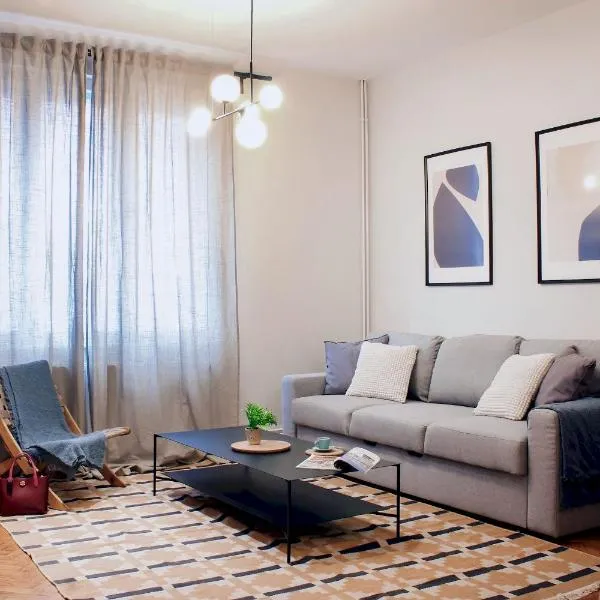 Bright and Cozy 1BDR Apartment-TOP location, hotell i Zagreb