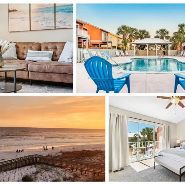 !! NEW !! 5min walk 2 Miramar Beach, Mins to Shopping, Steps to Pool, Patio and Yard, Dog Friendly, 1GB Wifi、デスティンのホテル
