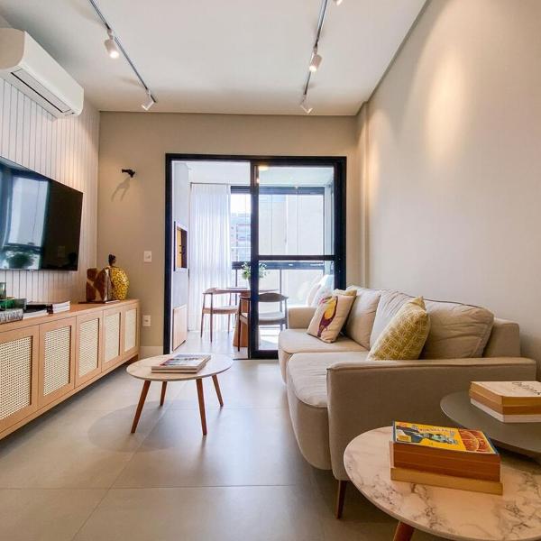 Lindo apto novo, decorado, prox ao mar - 0474