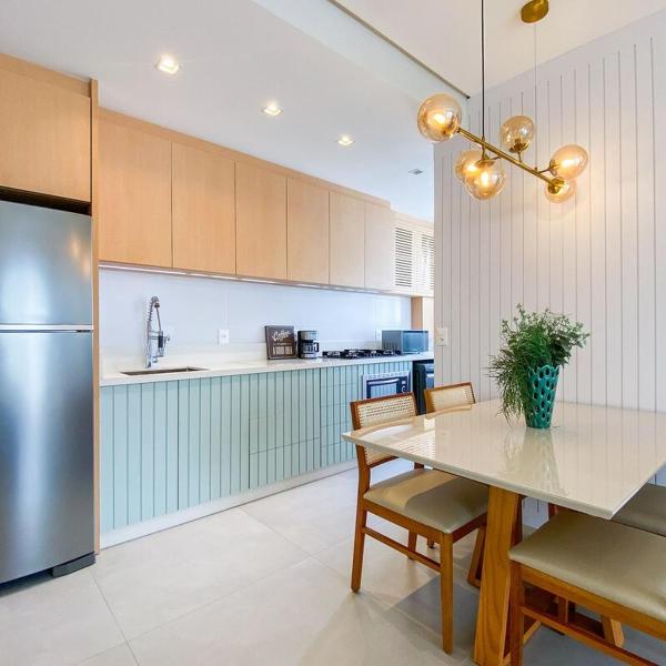 Lindo apto novo, decorado, prox ao mar - 0474 - Foto 5