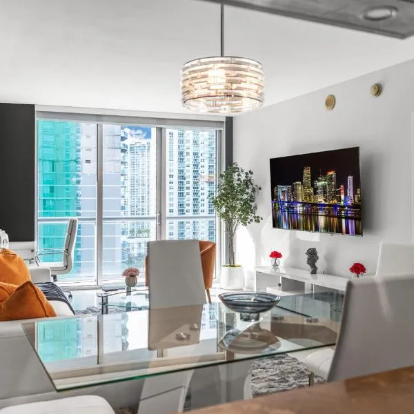 Icon brickell 1 bed 1 bath residence, hotel in Miami