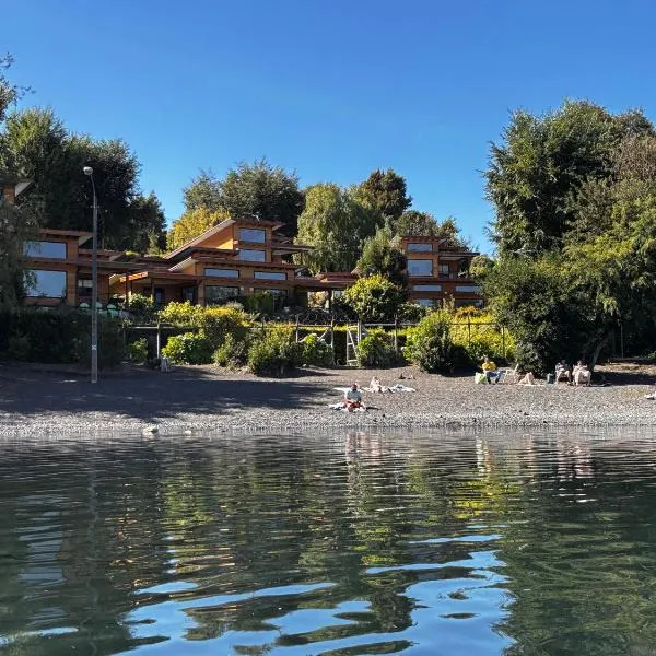 Cabañas El Roble Lican Ray, готель у місті Ліканрай