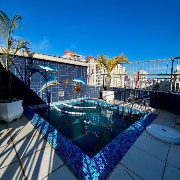 Cobertura com Piscina e Churrasqueira Privativa