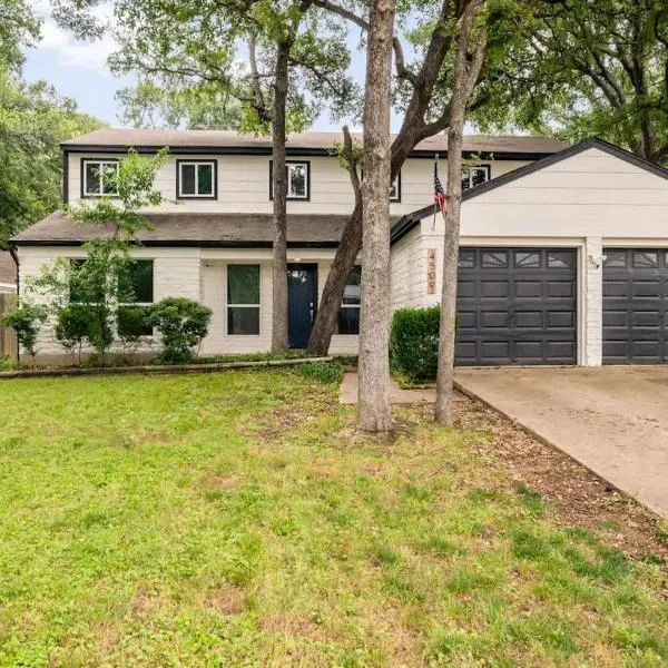 Home Sweet Austin - Pool Fire Pit Pool Table