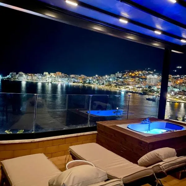SeaView Golden Penthouse, hotel v destinaci Sarandë