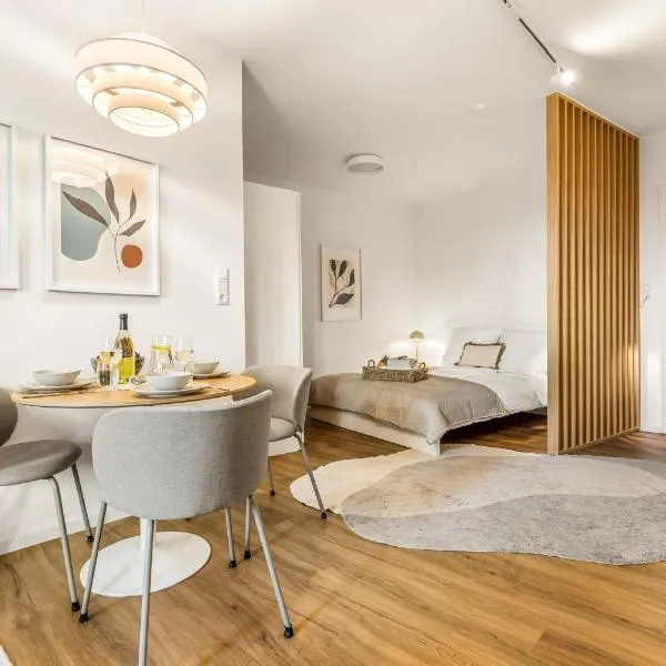 NORDIC 84 - zentrales Apartment mit Parkplatz, Smart TV und highspeed Internet, hotel in Oldenburg