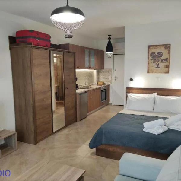 Iliokalli Studio, hotel v destinaci Néa Péramos
