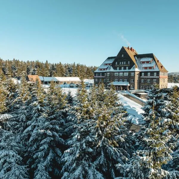 Naturhotel Sachsenbaude Oberwiesenthal - Indoor-Pool & Outdoor-Whirlpool, hotel v destinaci Kurort Oberwiesenthal