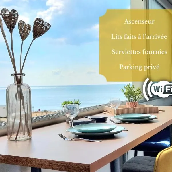 Les Petits Becs , joli T2 Vue mer, Wifi, Parking – hotel w mieście Saint-Hilaire-de-Riez