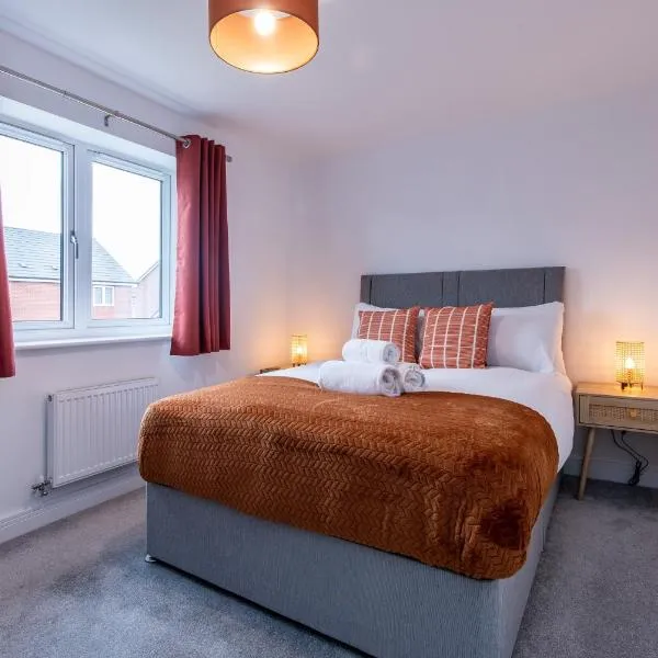 2-Bed Home in Quiet Neighborhood with Parking & Wifi, hotel in Newark upon Trent
