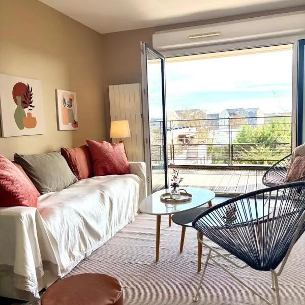 L'Alta - Appartement spacieux et lumineux 2 chambres proche Tram, Universités, Bordeaux Centre, отель в Талансе