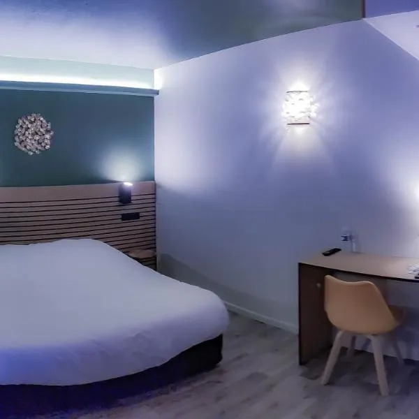 Logis Les Charmilles Chalon-sur-Saône Sud, hotel en Lux