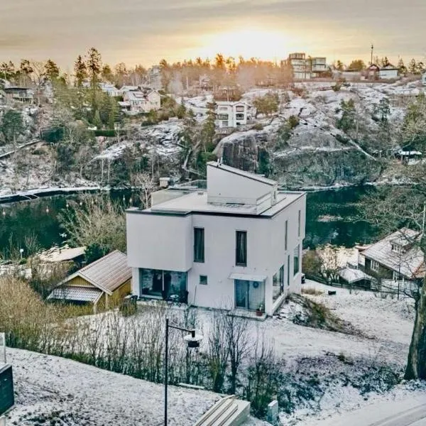 Lyxig villa i Nacka, hotel v destinaci Nacka