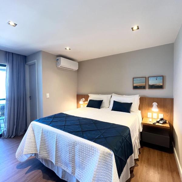 Paradise Flat 1004 - Luxo com vista panorâmica para o mar completamente equipado e decorado