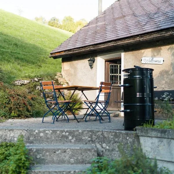 Cottage Obereichholzberg, отель в городе Везен