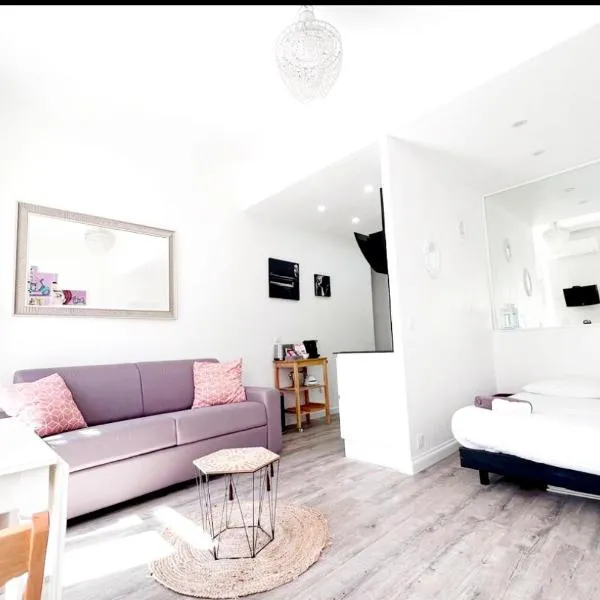 Studio moderne et calme en plein centre, hotel v Cannes