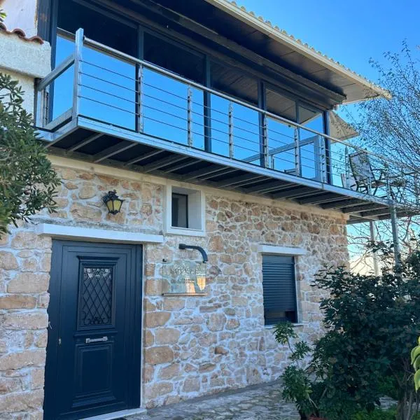 SolMar Aegina with private pool - jacuzzi，位于Khlóï的酒店