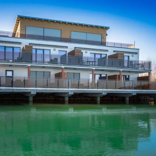 LAGOVIDA Kapitänskajüte d am Störmthaler See, hotell sihtkohas Großpösna