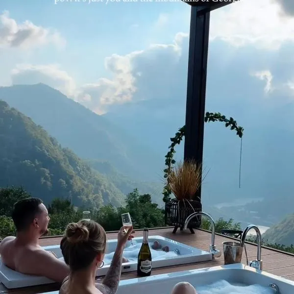 17HILLS Cottage โรงแรมในAcharistsqali
