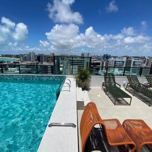 Smart Stay - Apto 1202 - Ponta Verde Maceió, hotel v destinaci Maceió