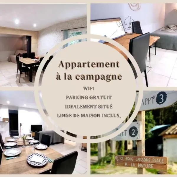 Appartement - Parking - Wifi - 1 à 6 pers - – hotel w mieście Barsac