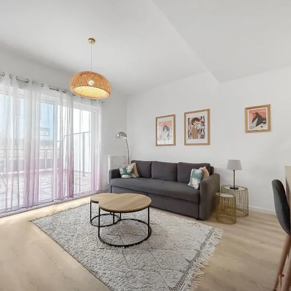 Appartement Cosy Avec Grande Terrasse, hotel in Dunkerque