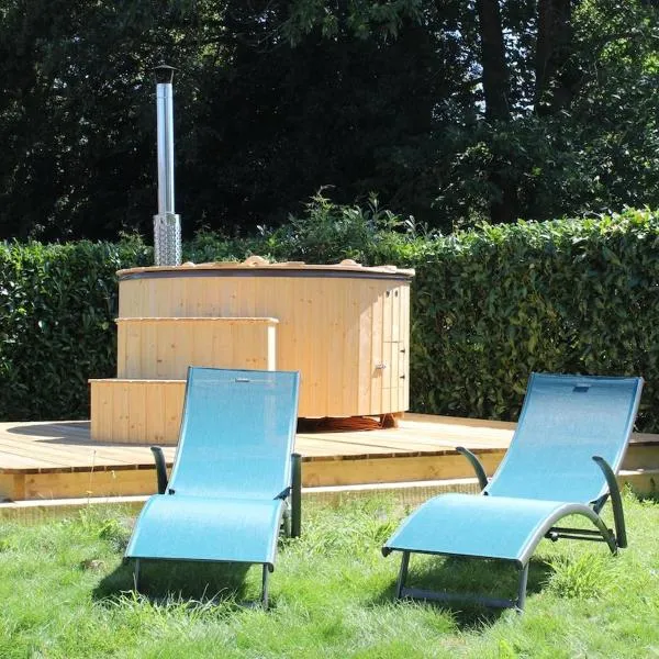 Viesnīca La Longère de Quily en Brocéliande 13 couchages bain nordique pilsētā Villeder