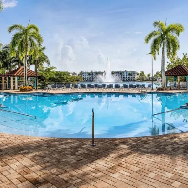 Marriott Villas at Doral 2BD sleeps 8, готель у Майамі