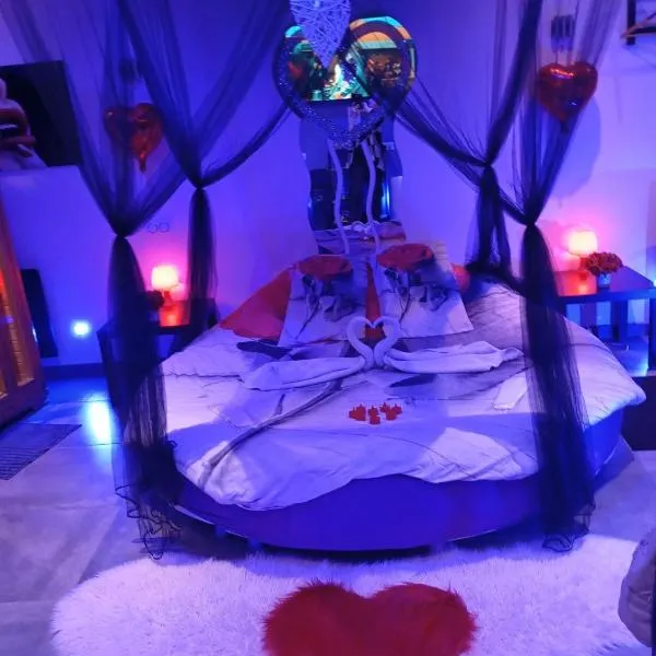 spa privatif Dydy's love saint amand les eaux, hotel in Lecelles