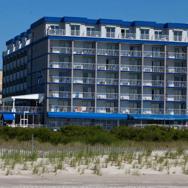 Adventurer Oceanfront Inn, hotell i Wildwood Crest