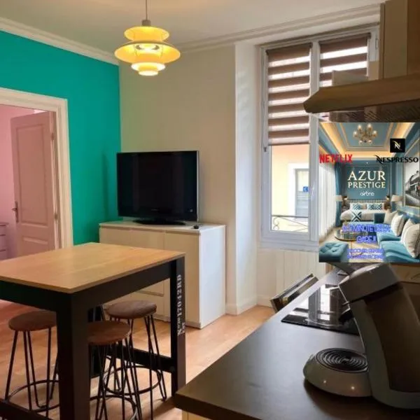 AzurPrestigeStation5min TV Elegant Relaxing Chill, hotel v destinaci Bellegarde-sur-Valserine