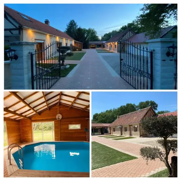 Magnifique propriété avec piscine chauffée, hotel v destinaci Varennes-en-Gâtinais