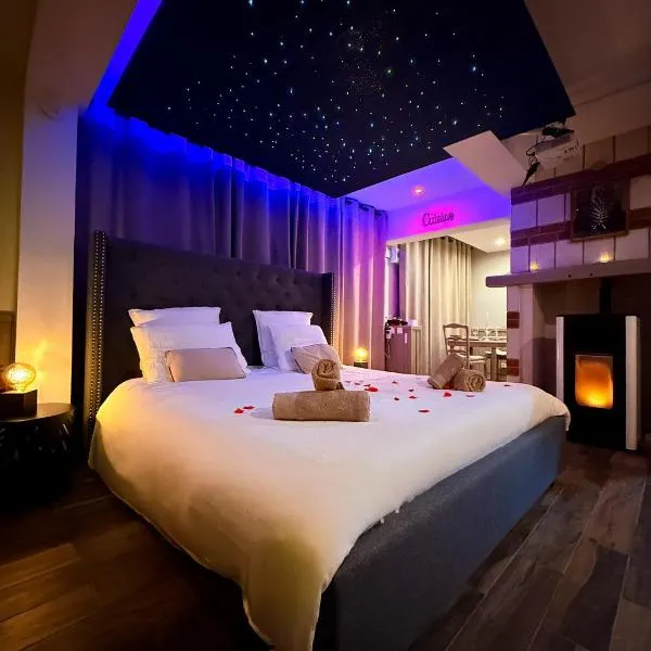 L'Évasion Étoilée - Jacuzzi Spa Sauna Hammam - ex CosyKaza, hotel v destinaci Bray-sur-Somme