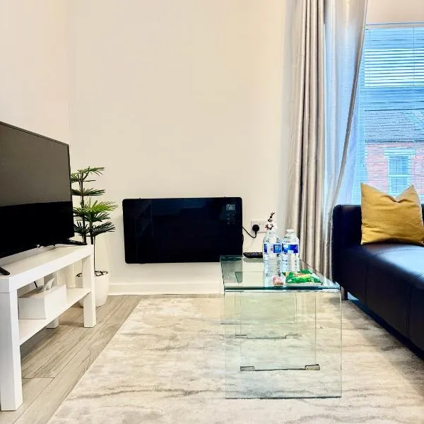'The Cityside Charm' - Modern, Pristine & Well-appointed 1 Bed Flat in Town - Free Parking, hotel v destinaci Northampton