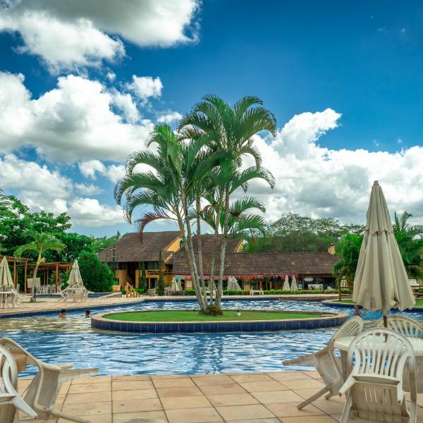 Flat com vista Lago e piscina aquecida