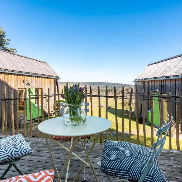 Tiny Houses der Dorfscheune, hotel v destinaci Bieselberg
