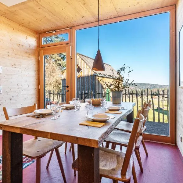 Tiny Houses der Dorfscheune, hotelli kohteessa Bieselberg