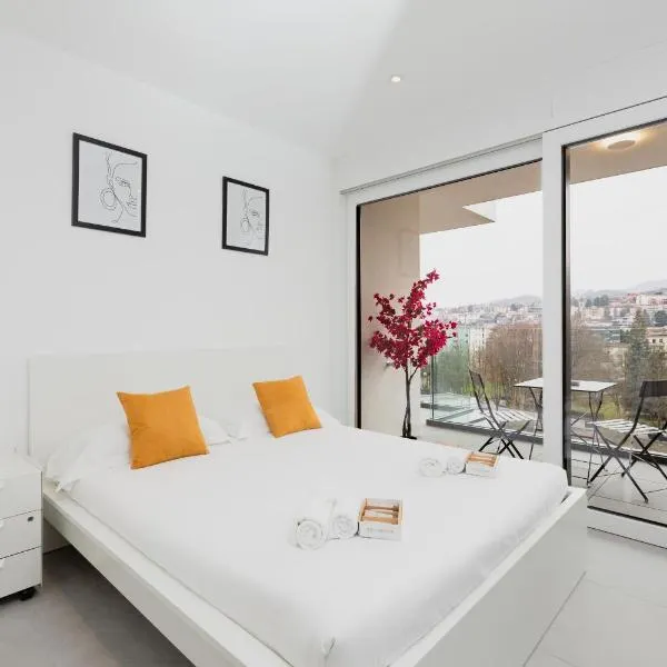 Campus Lugano {30 wonderful Smart Suites} in the university area、ルガノのホテル