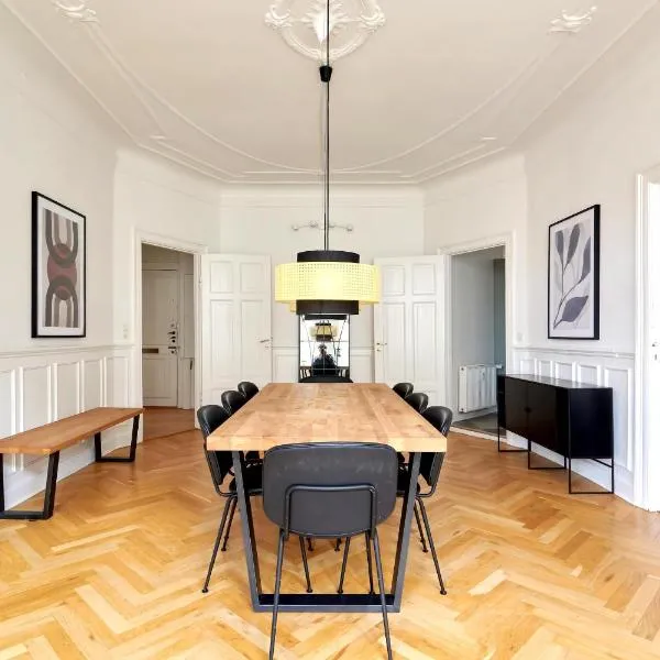 Huge modern & central 2BR loft, hotel di Copenhagen