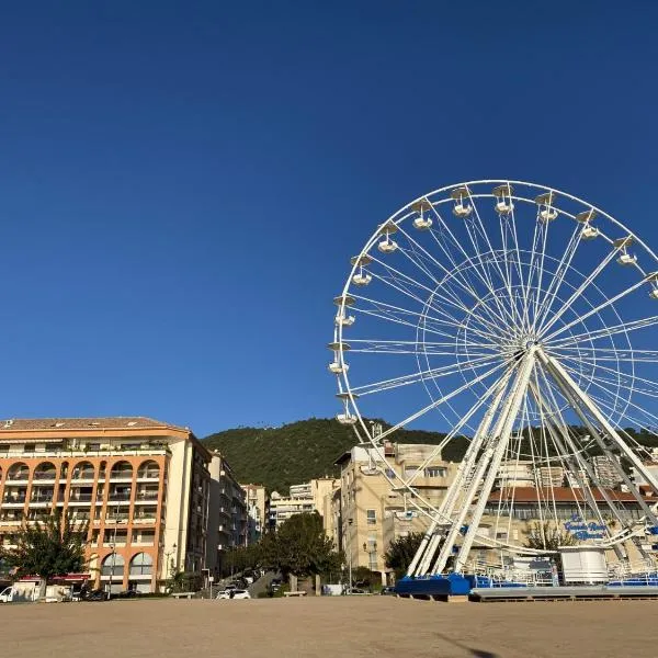 2 pièces Place Miot, côté cours, hotel v Ajacciu