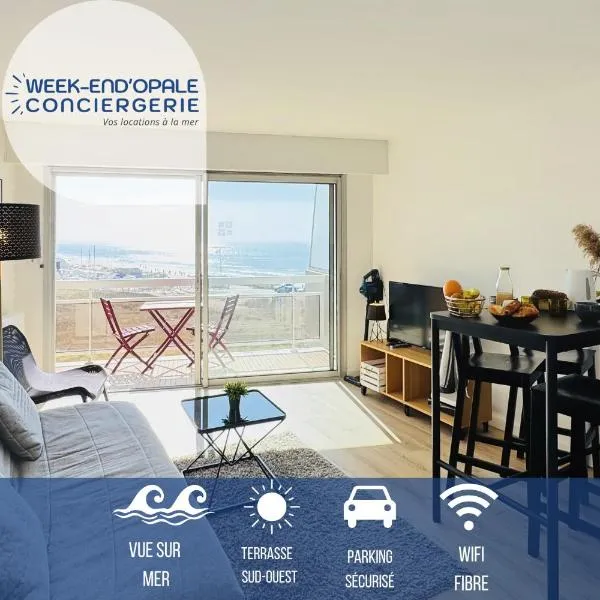 Appartement Vue Mer au pied de la plage de Merlimont, hotel em Merlimont