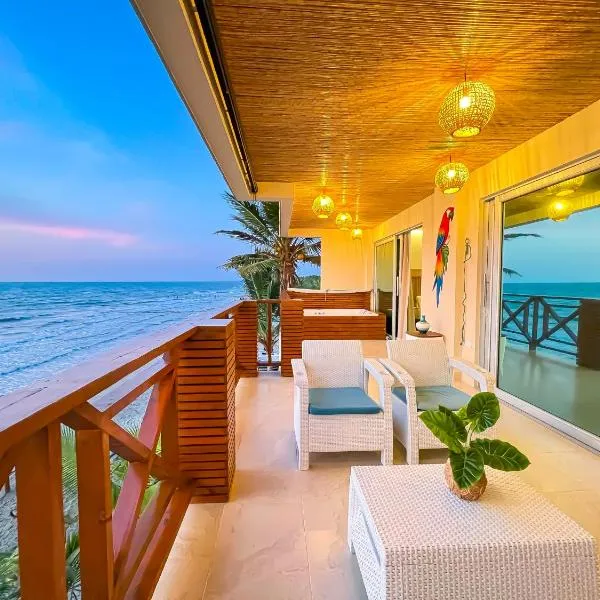 Hermosa Suite frente al mar en Tolu-Sucre, hotel v destinaci San Silvestre