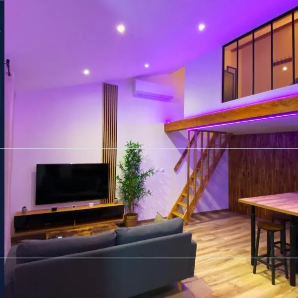 Appart Mezzanine, Centre-ville, hotel a Istres