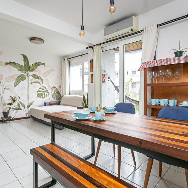 Apartamento TOP no Novo Campeche, completo, luminoso, a 50 m da praia - Foto 5
