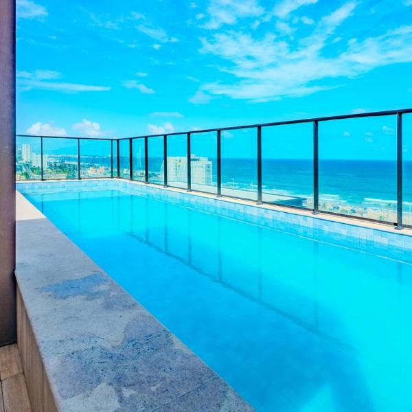 Stúdio com Wi-Fi próximo do mar com vista incrível - Foto 4