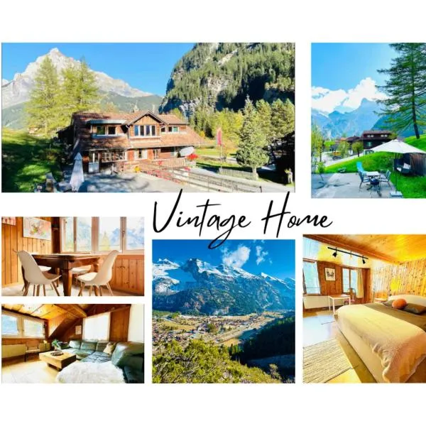 Cozy Apartment in Vintage House in Kandersteg, hotel in Kandersteg