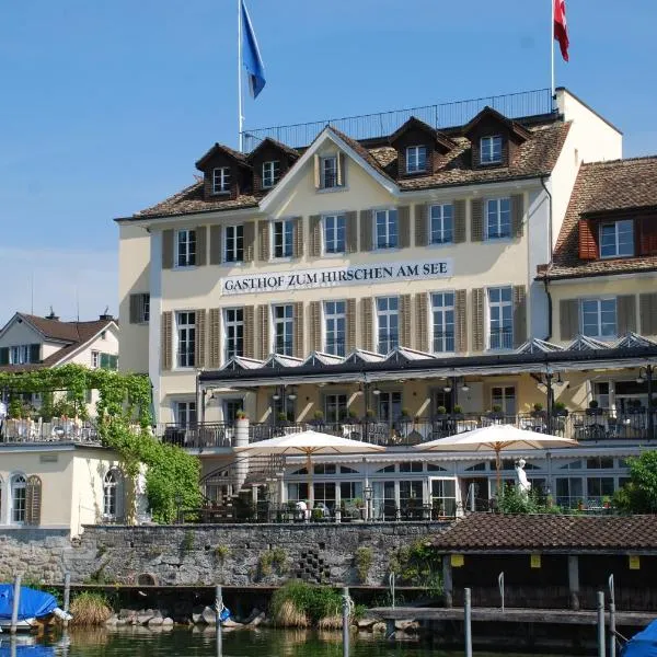 Hotel Hirschen am See、マイレンのホテル