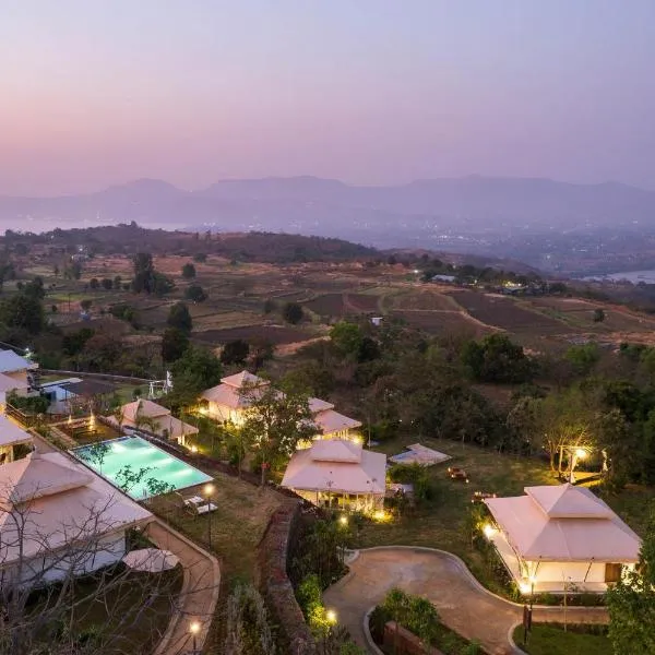 StayVista at Vaana - Glamping Tents, Jacuzzi, Pool, Hotel in Lonavla